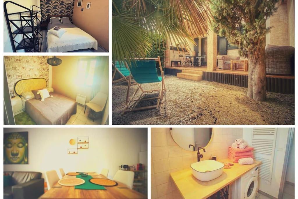 Cocoon'Isle - Jardinet- Jacuzzi Appartamento LʼIsle-sur-la-Sorgue Esterno foto